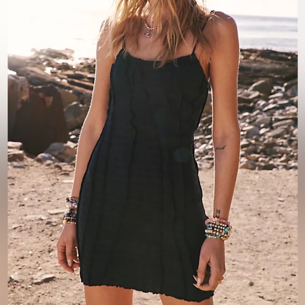 Free People Throwing Shade Mini Dress